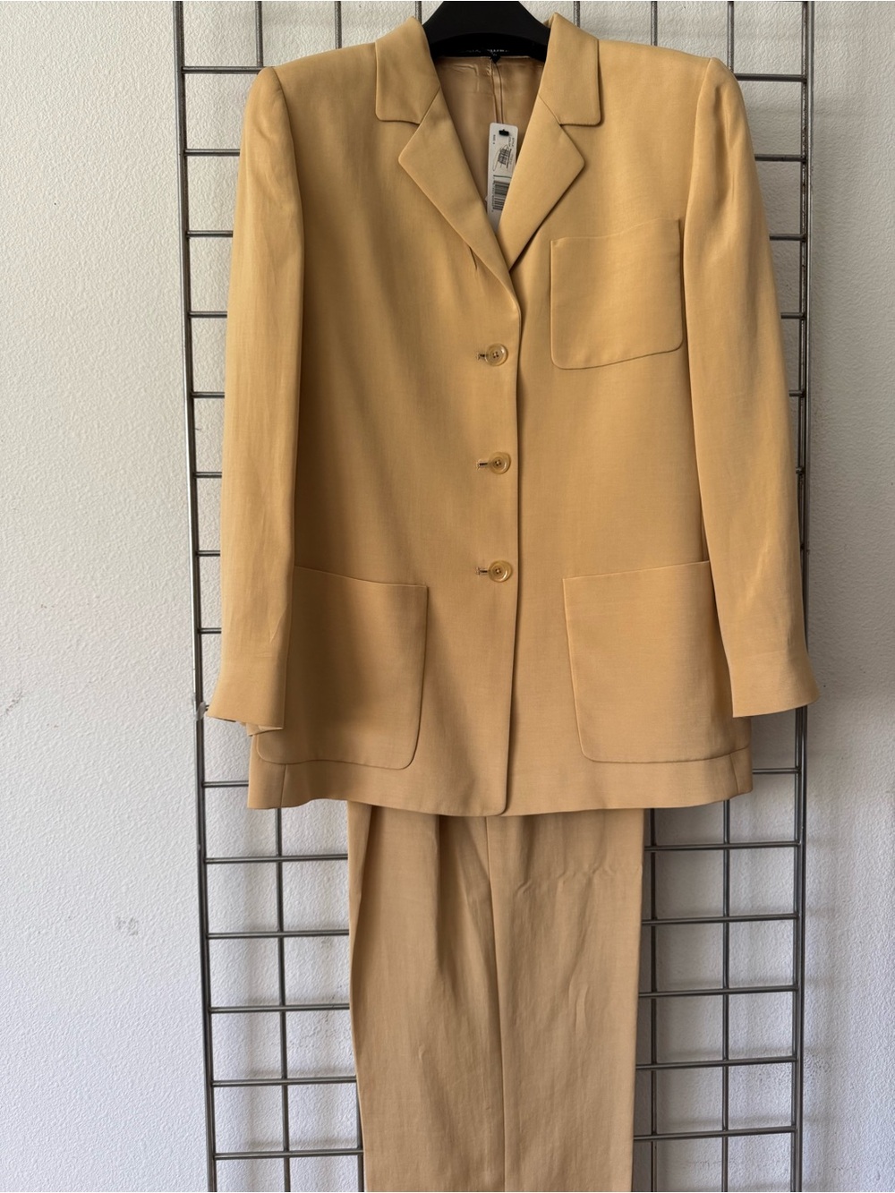 LINDA ALLARD Ellen Tracy Women's Two-Piece Pant Suit Set Size 4/6